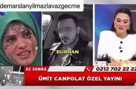 زن محجبه با تتوهای صورت در تلویزیون خبرساز شد / ادعای فریب از سوی یک مرد 14 سال جوانتر