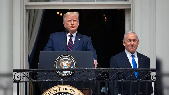 ترامپ در کنفرانس مطبوعاتی با نتانیاهو: من می خواهم ایران صلح آمیز و موفق باشد 