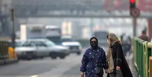 آلودگی هوای تهران در شرایط نارنجی !
