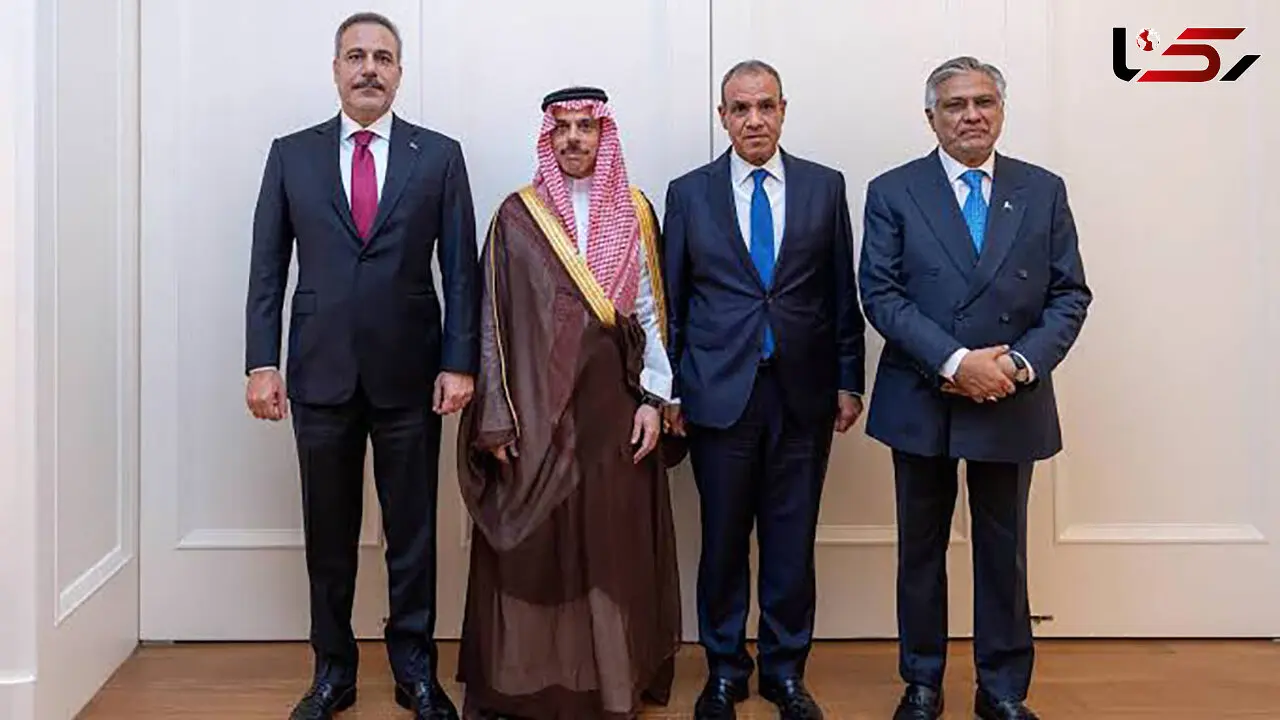 وزیران امور خارجه ترکیه، عربستان، مصر و پاکستان در نیویورک دیدار کردند