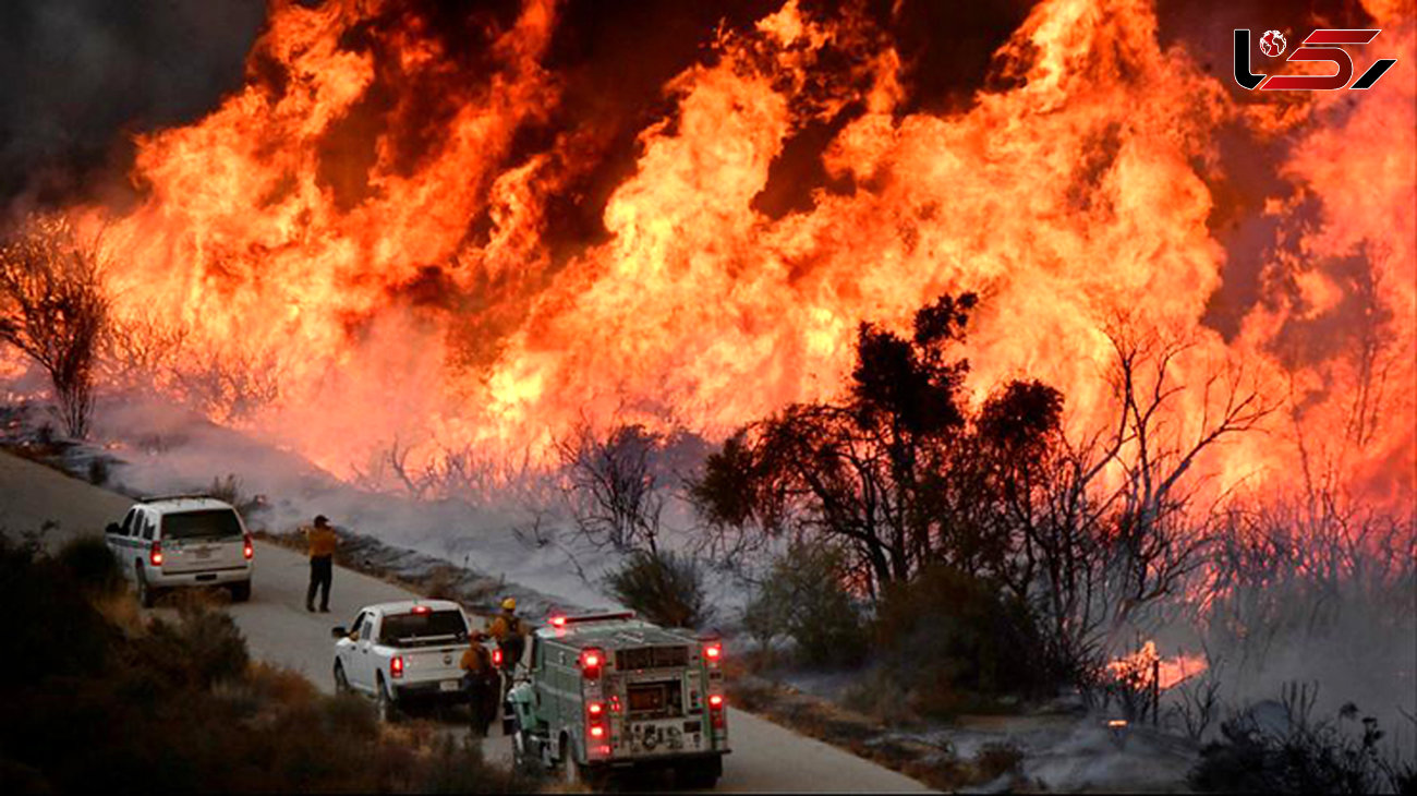 آتش سوزی در کالیفرنیا باعث تخلیه شهر ایدیلوایلد شد