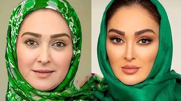  الهام حمیدی شبیه زیباترین عروس ایرانی شد / با آناشید حسینی مقایسه کنید ! + عکس ها