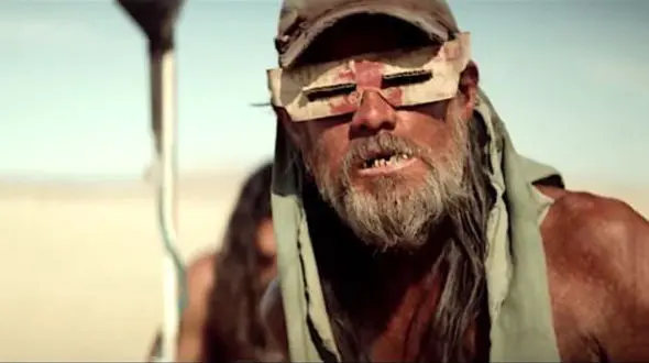 گریم وحشتناک بازیگر معروف در فیلم جدیدش + عکس