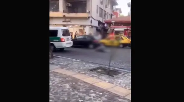 اولین اظهارات زن رشتی پس از جنجال پرت شدن از ون پلیس + فیلم 