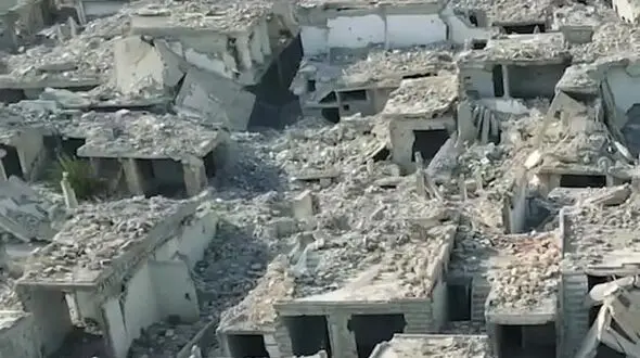 قابون دمشق نماد تلخ جنگ و ویرانی