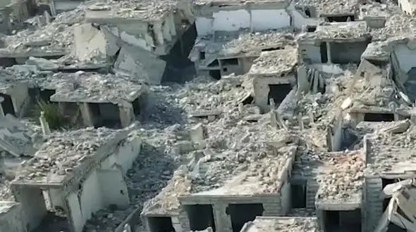 قابون دمشق نماد تلخ جنگ و ویرانی