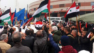 تظاهرات گسترده در سوریه علیه حضور نظامیان آمریکا