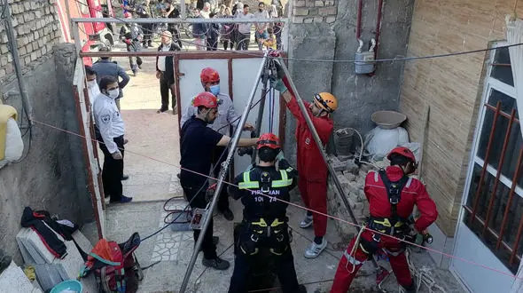 لحظه به لحظه با سایه مرگ کودک 12 ساله در نیشابور + عکس 