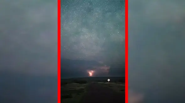 فیلم شبی تماشایی در تگزاس / ستاره‌ها در طوفان‌