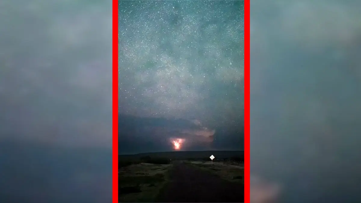 فیلم شبی تماشایی در تگزاس / ستاره‌ها در طوفان‌