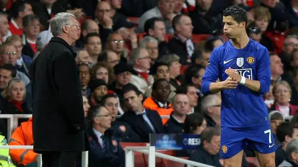 نفرت فرگوسن از یک عادت رفتاری رونالدو