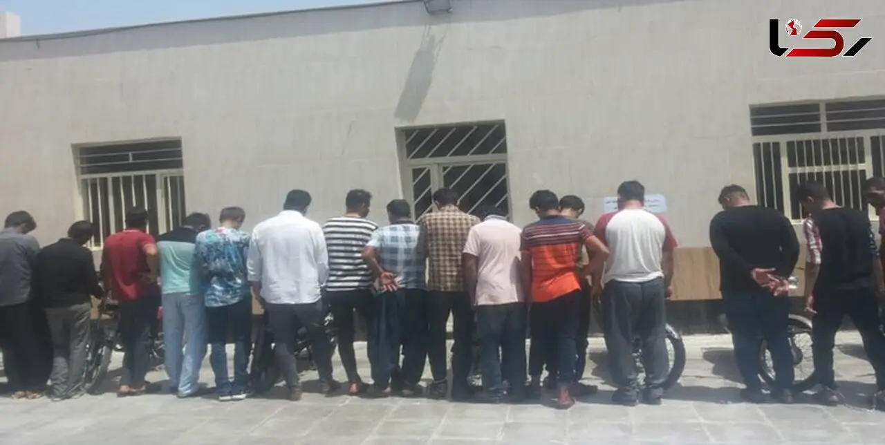 44 سارق و 3 زورگیر شرور در بندرعباس در دام پلیس گرفتار شدند + عکس