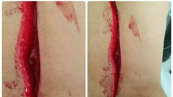 حمله خونین دانش آموز هنرستانی به مدیر مدرسه در جیرفت