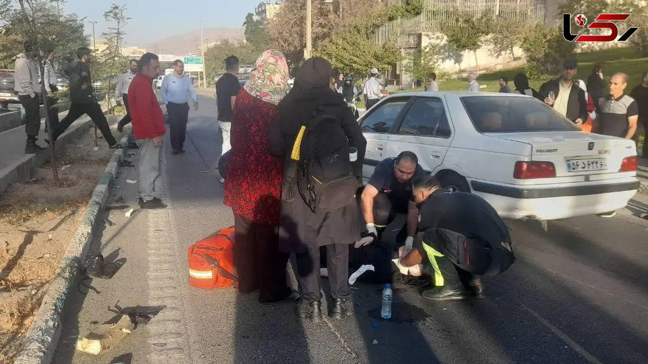 4 کشته و مصدوم در تصادف بزرگراه آبشناسان تهران
