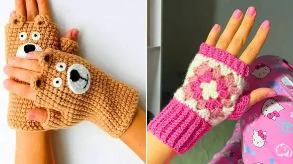 مدل‌ های ترندی دستکش بافتنی؛ گزینه‌ های ایده‌ آل برای استایل شخصی شما