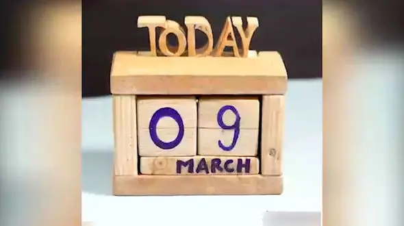 چگونه یک تقویم چوبی ساده و شیک درست کنیم؟ + فیلم