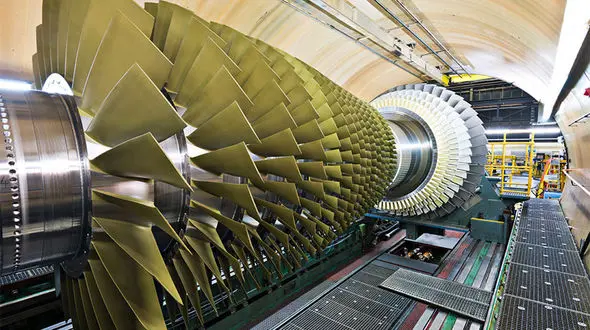 تحول بزرگ در تولید انرژی با توربین های گازی ساخت گروه مپنا