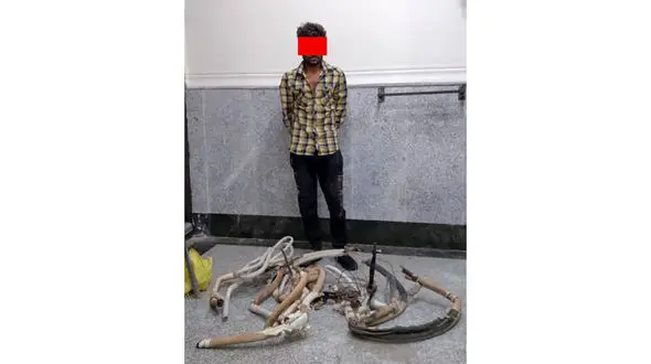 زندان ایستگاه آخر دزد لوله های مسی کولرگازی های آبادانی ها + عکس