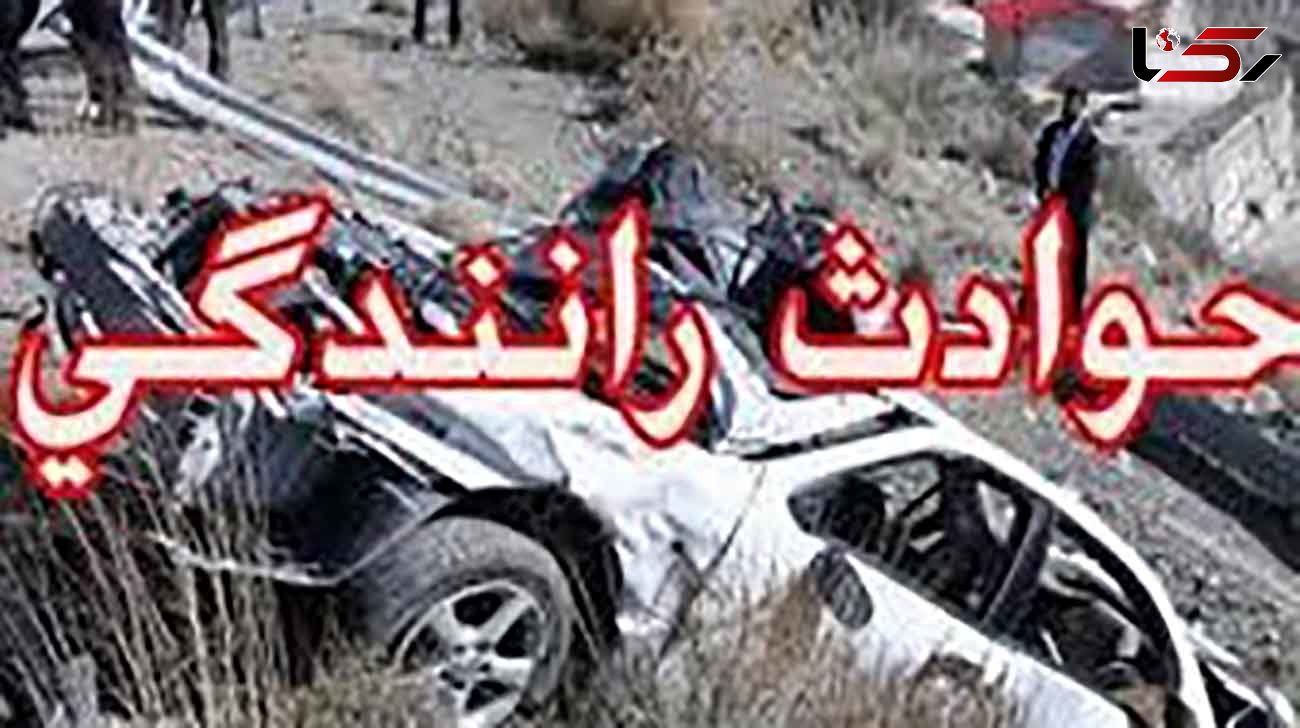 مصدوم شدن 2 نفر در حادثه رانندگی شب گذشته جاده ورامین