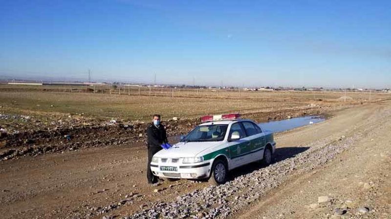 ​برخورد عابرپیاده با قطار در آبیک [کلیک و کشیدن برای جابجایی] ​ 