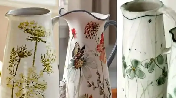 مدل‌ های لاکچری پارچ آب سرامیکی 1404 / 15 طراحی شیک برای میز پذیرایی خاص!