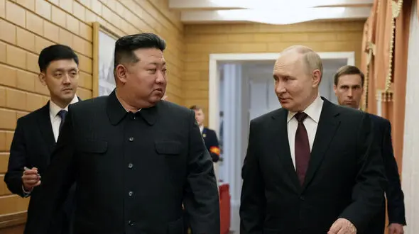 Behind Closed Doors: Putin and Kim Confer for an hour