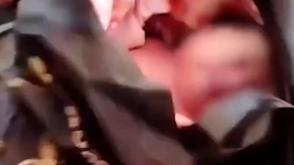 فیلم لحظه نجات نوزاد تازه‌متولدشده از مقابل شیرخوارگاه