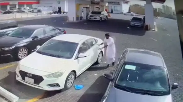 فیلم لحظه سرقت  خونسردانه خودروی هیوندای در عربستان  