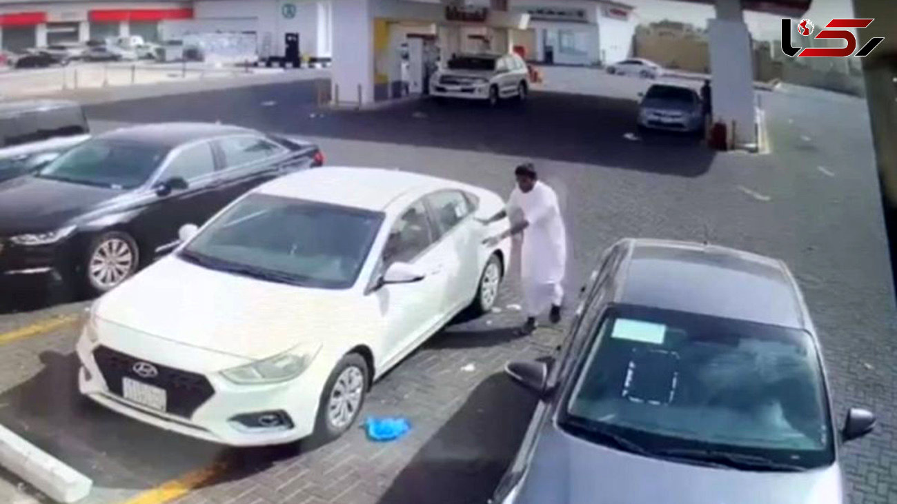 فیلم لحظه سرقت  خونسردانه خودروی هیوندای در عربستان  