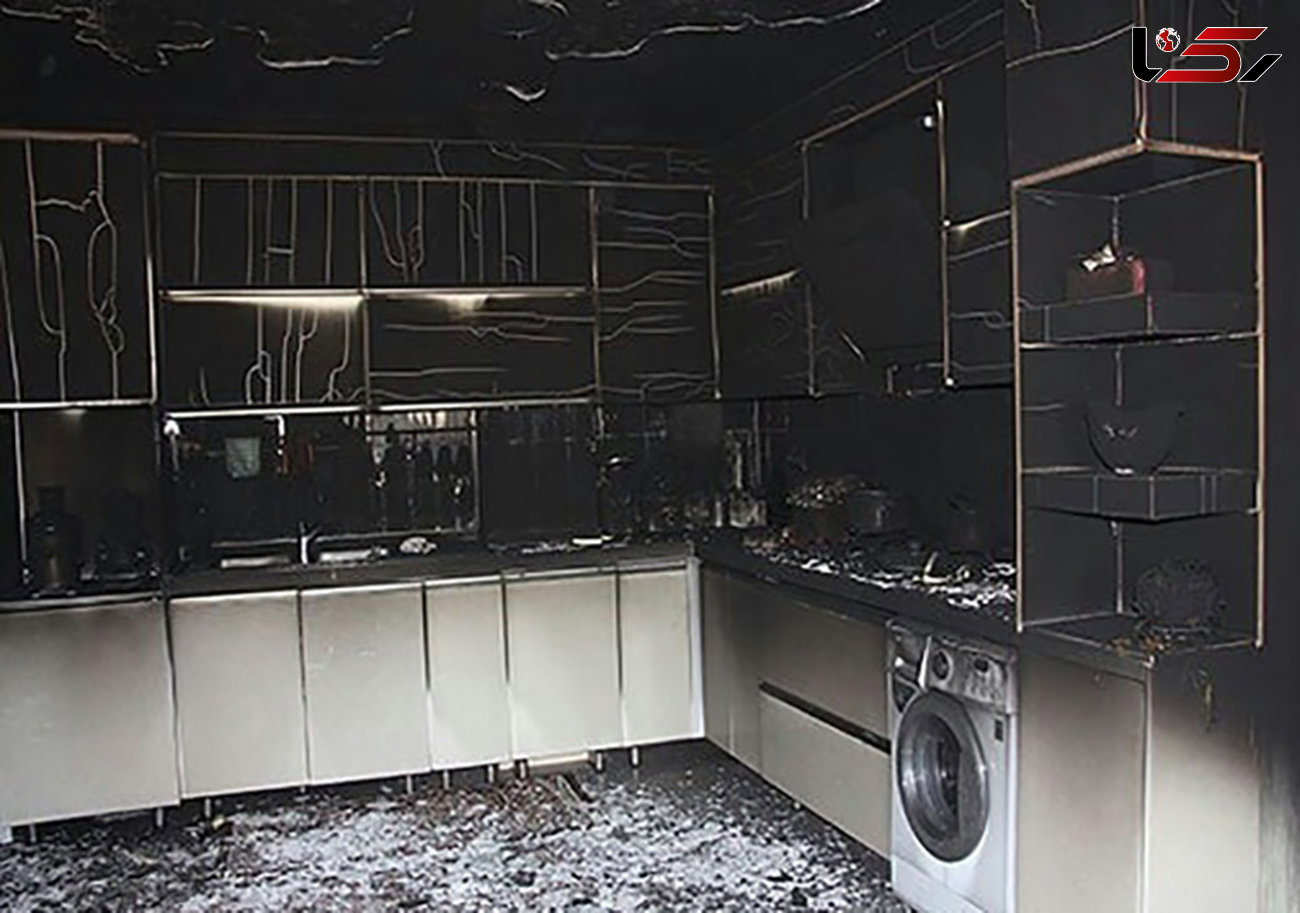 آتش سوزی خانه مسکونی در بندرعباس / دلیل آن چه بود؟ + عکس