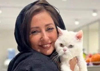 عکس/ رونمایی نفیسه روشن از لباس پلوخوری گربه خوشگلش / با اون کلاه چه کیوت و بامزه شده