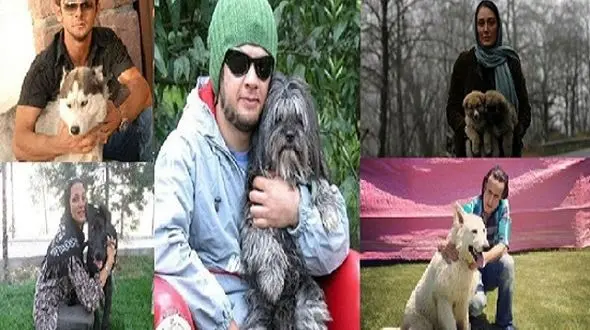 نقش سلبریتی‌های لاکچری در ترویج زندگی با سگ ها!ً + عکس
