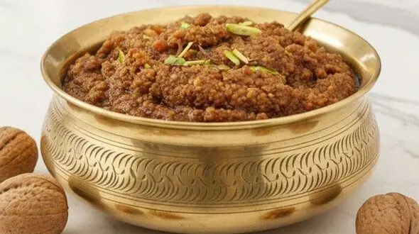 دسر زمستانی مقوی: طرز تهیه آسان حلوا گردو / پاسخ به سوالات رایج
