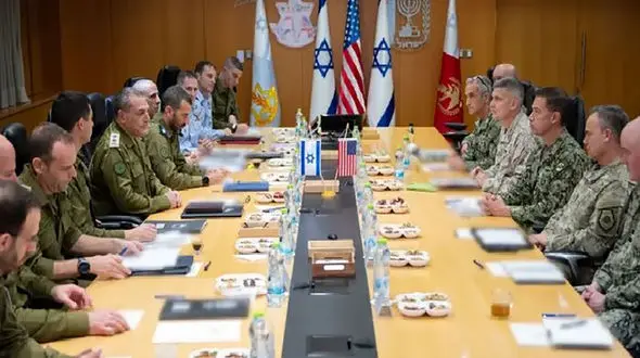 دیدار فرمانده سنتکام با رئیس ستاد کل ارتش رژیم صهیونیستی