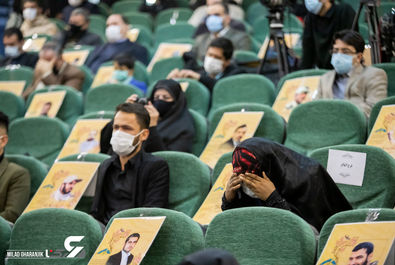مراسم بزرگداشت شهید سلیمانی در دانشگاه آزاد تهران مرکز