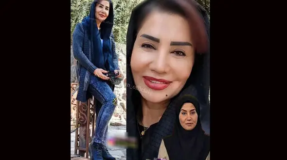 عکس خانم مجری با  مانتوی جلوباز و شلوار جذب ! / مهناز شیرازی را نمی شناسید ؟!  