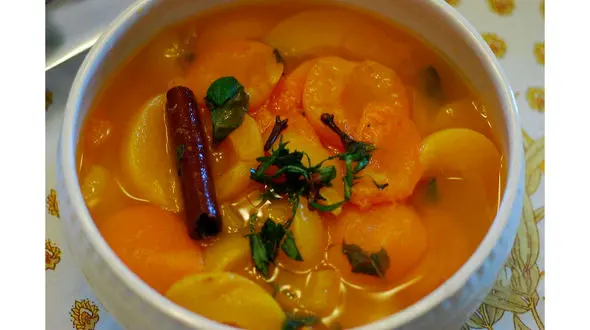 کمپوت هلو + دستور پخت 