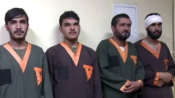 عکس 4 مردی که قصد اقدام تروریستی داشتند+ تصویر