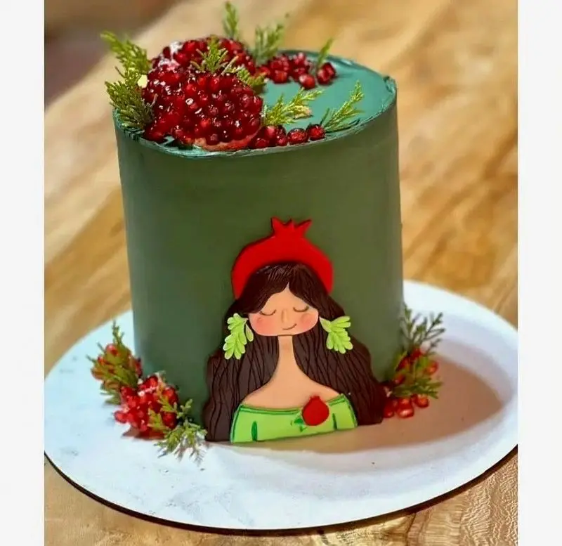 مدل کیک شب یلدا | 30 مدل کیک شب یلدا ۱۴۰۴ برای عروس و مهمانی که میز یلداتو لاکچری و دیدنی میکنه!