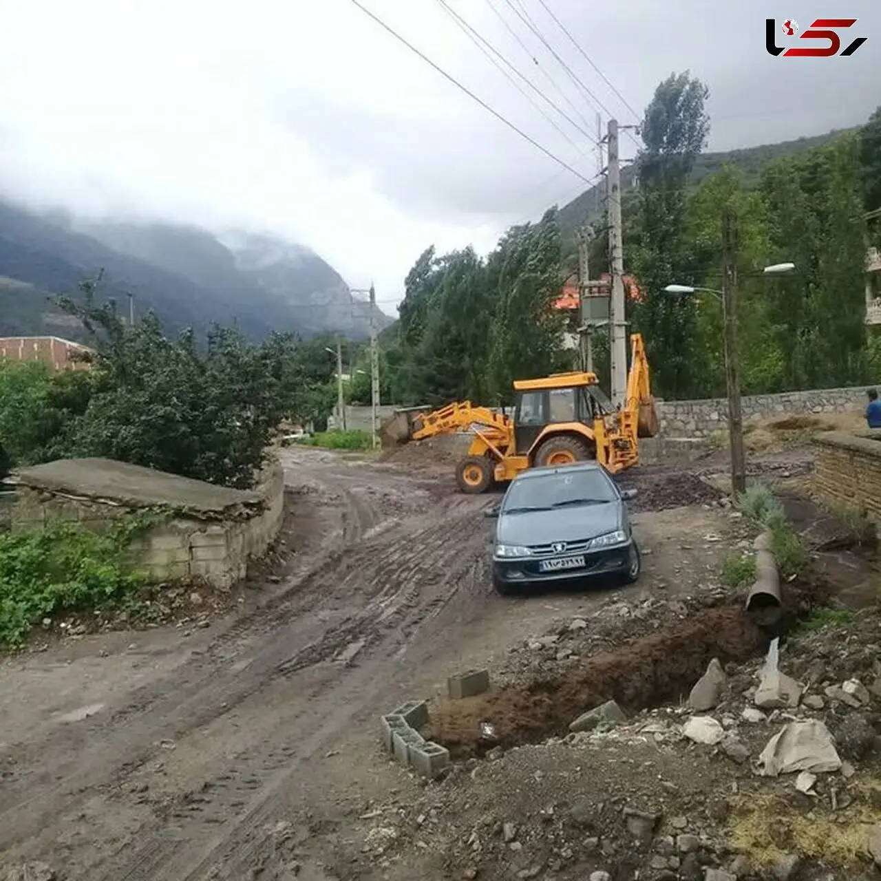  جاده سوادکوه بازگشایی شد