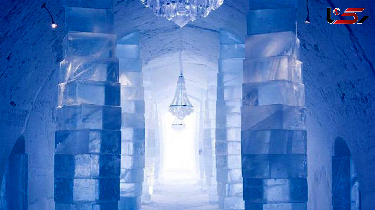 هتل شگفت انگیز یخی در سوئد+ عکس