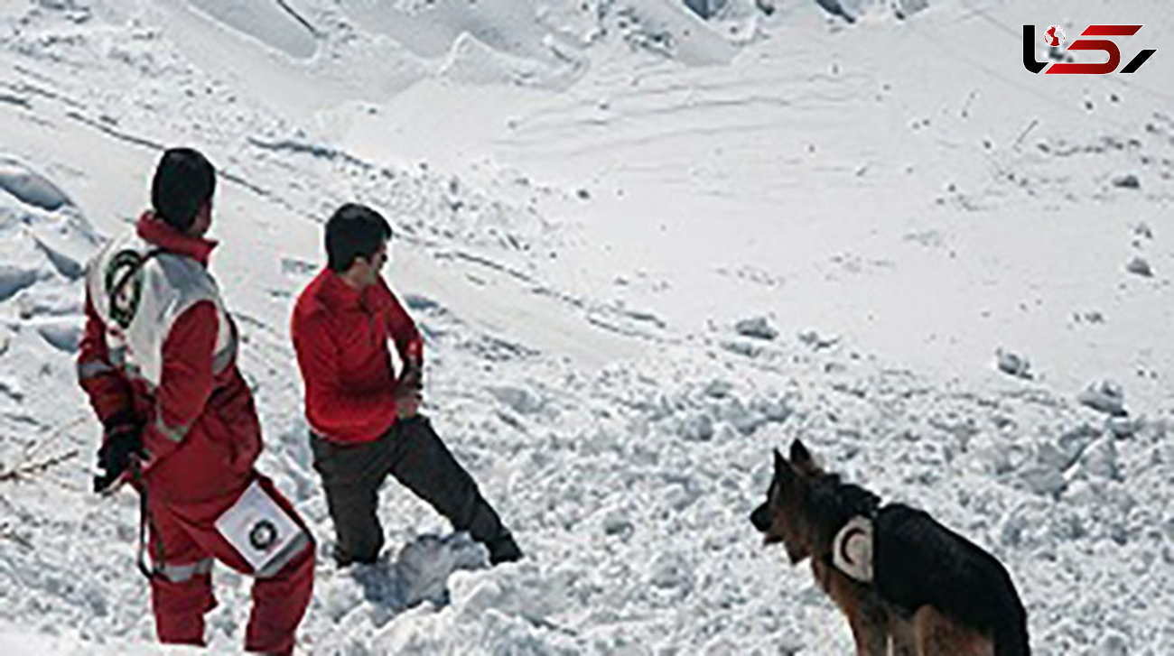 نجات دو کوهنورد قزوینی از  ریزش بهمن لواسان 