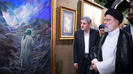 بازدید رئیسی از نمایشگاه صنایع دستی شاخص استان فارس