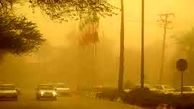 رنگ هوای چهار شهر خوزستان خونی شد!