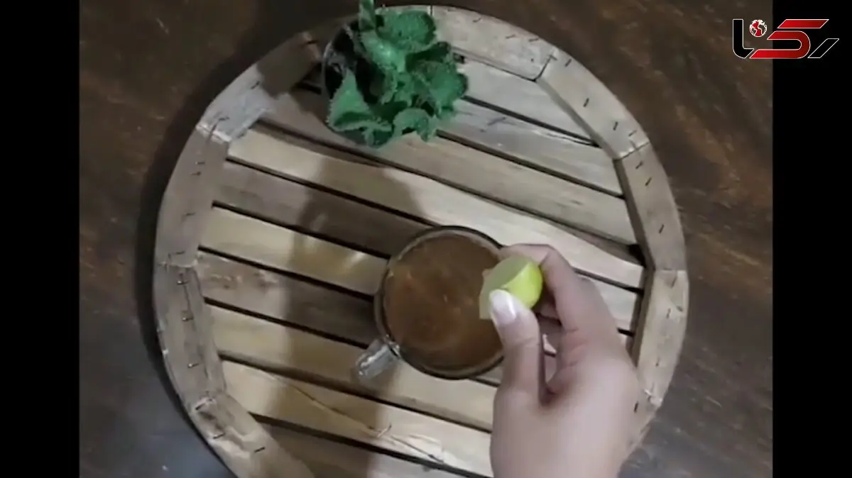 شربت خنک کننده کبد + فیلم