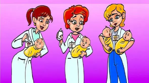 بازی فکری؛ اگه خفت هوشتو به نخبگان میدی بگو کدوم خانم پرستار نیست و بچه دزده؟