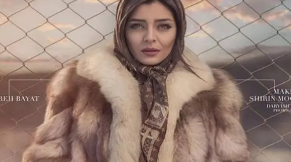 
تبلیغ پالتو پوست روباه توسط ساره بیات سفیر صنایع دستی! +تصویر
