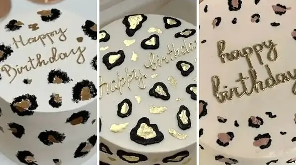 بهترین طرح‌ های کیک تولد پلنگی برای جشن‌ های پر زرق‌ و برق