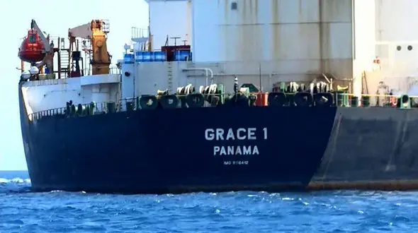 گریس 1 نفتکش حامل نفت ایران رفع توقیف شد