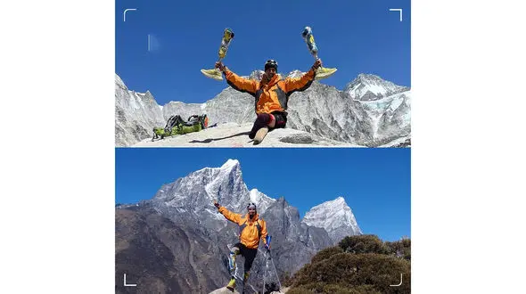 صعود کوهنورد ایرانی به اورست بدون پا + متن مصاحبه